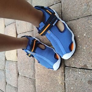 Geox Kids' Blue Mesh Sandals